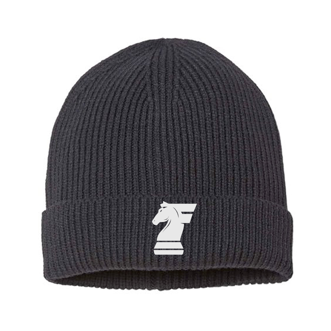 Fine Rib Cuffed Beanie