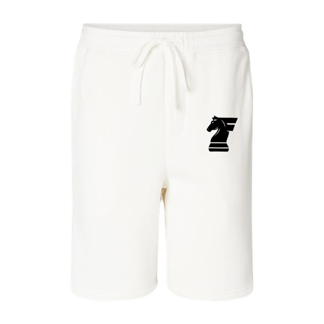 Pigment-Dyed Fleece Shorts