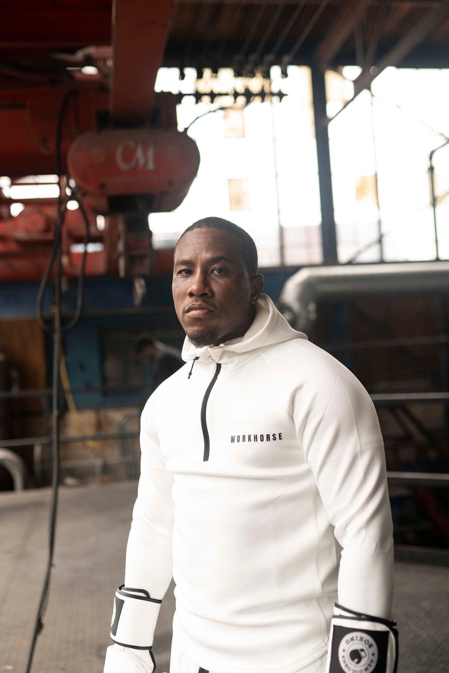 High Collar Training Hoodie