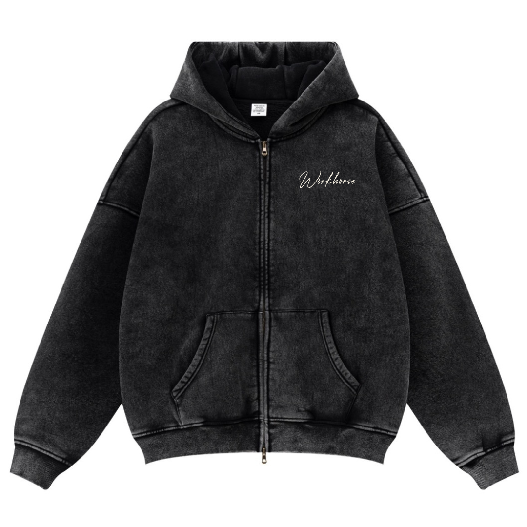 Original Cowboy Zip Hoodie – Workhorse Clothing