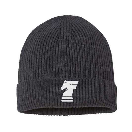Fine Rib Cuffed Beanie