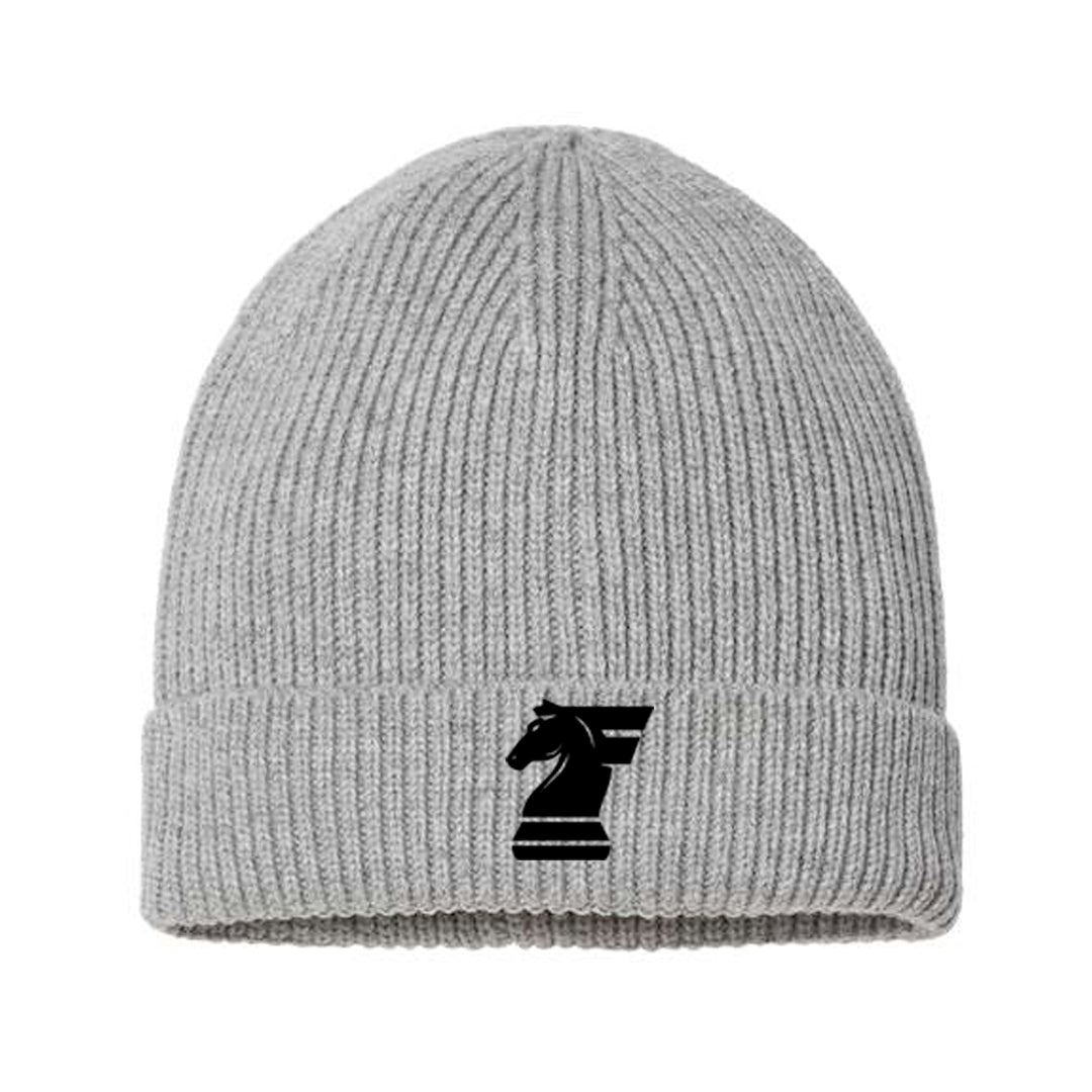 Fine Rib Cuffed Beanie
