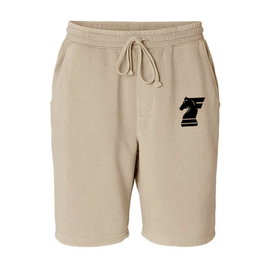 Pigment-Dyed Fleece Shorts