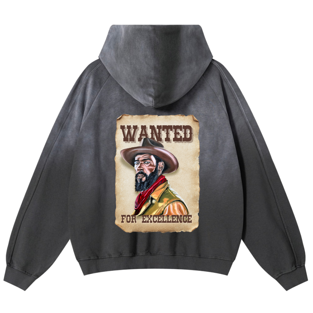 Wanted For Excellente Pullover Hoodie